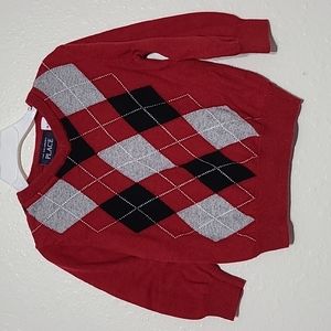 Toddler v-neck sweater